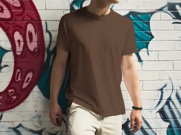 Premium Blank T-shirt-Coffee