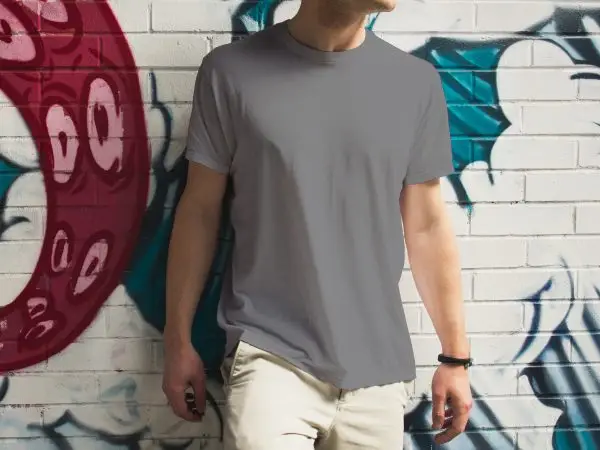 Premium Blank T-shirt-Steel