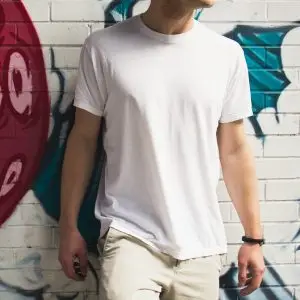 Premium Blank T-shirt-White