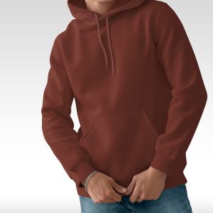 Premium Hoodie For Mens-Coffee