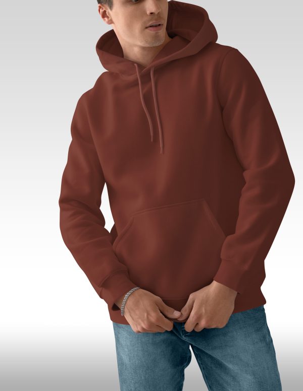 Premium Hoodie For Mens-Coffee