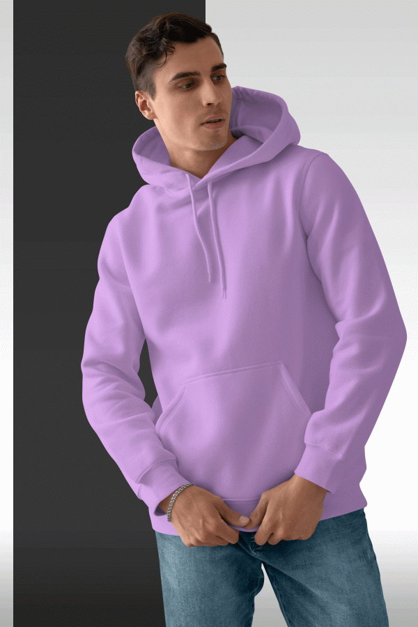 Premium Hoodie For Mens-Lavender