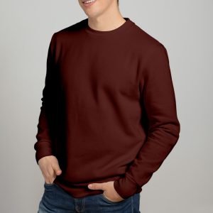 Premium Sweatshirt For Mens-Coffee