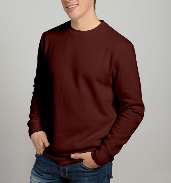 Premium Sweatshirt For Mens-Coffee