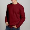 Premium Sweatshirt For Mens-Maroon