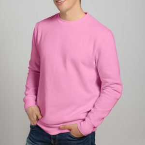 Premium Sweatshirt For Mens-Pink