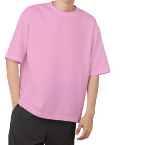 drop shoulder pink