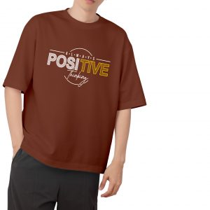 Always Positive Drop Shoulder-Coffee