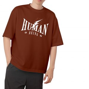 Human Being Drop Shoulder-Coffee