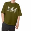 Human Being Drop Shoulder-Olive