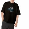 Life Is Art Drop Shoulder-Black