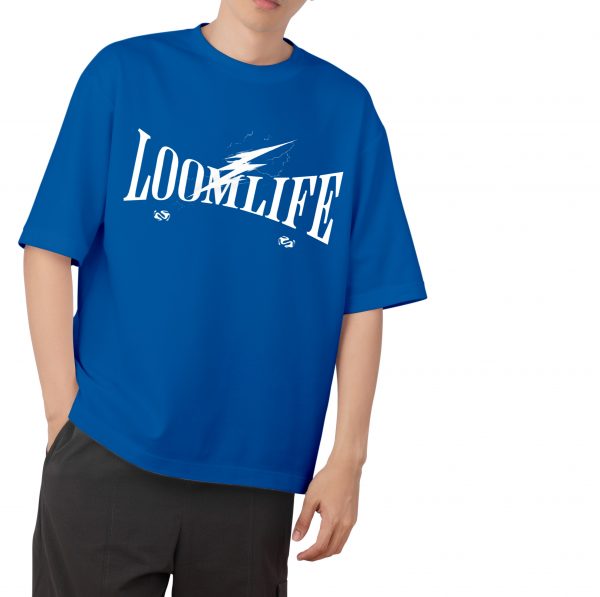 Loomlife Drop Shoulder-Petrol