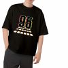 Ninety Five Drop Shoulder-Black