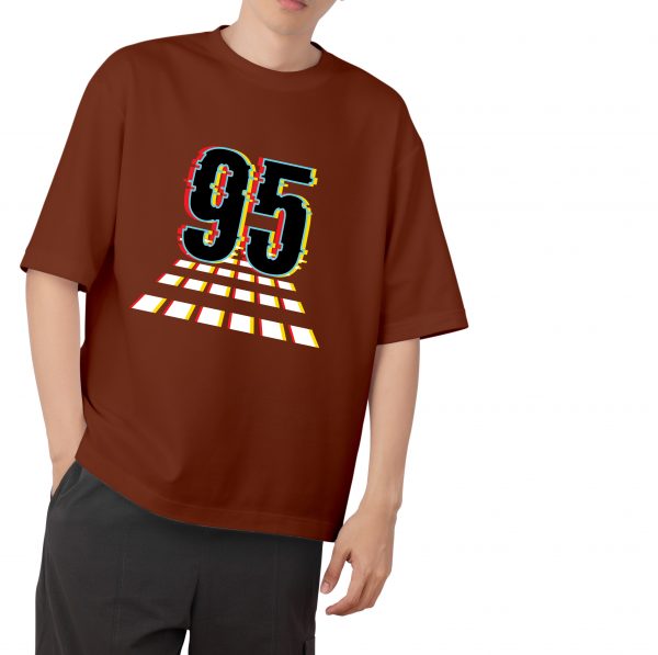 Ninety Five Drop Shoulder-Coffee