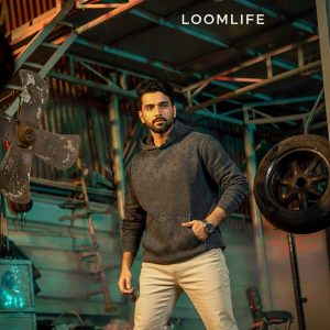 Premium Acid Wash Hoodie-Black